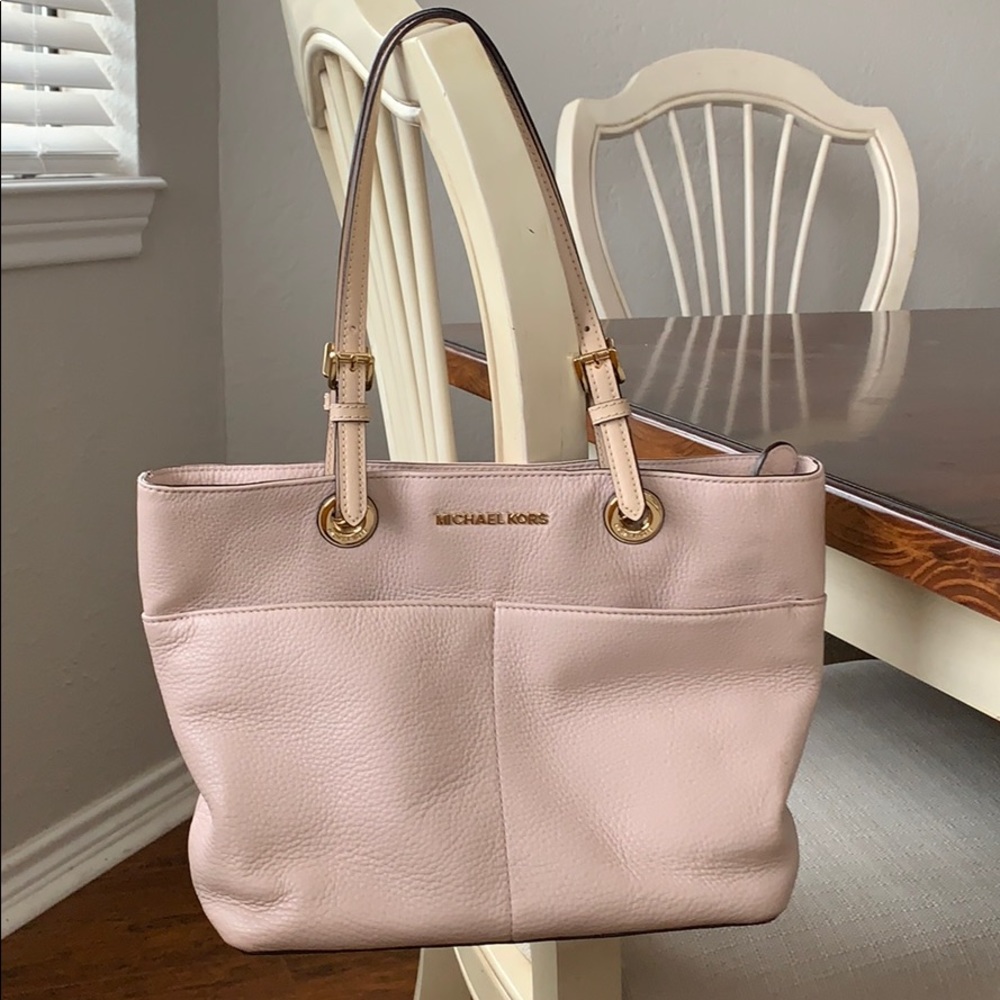 Michael Kors Soft Leather Blush Purse